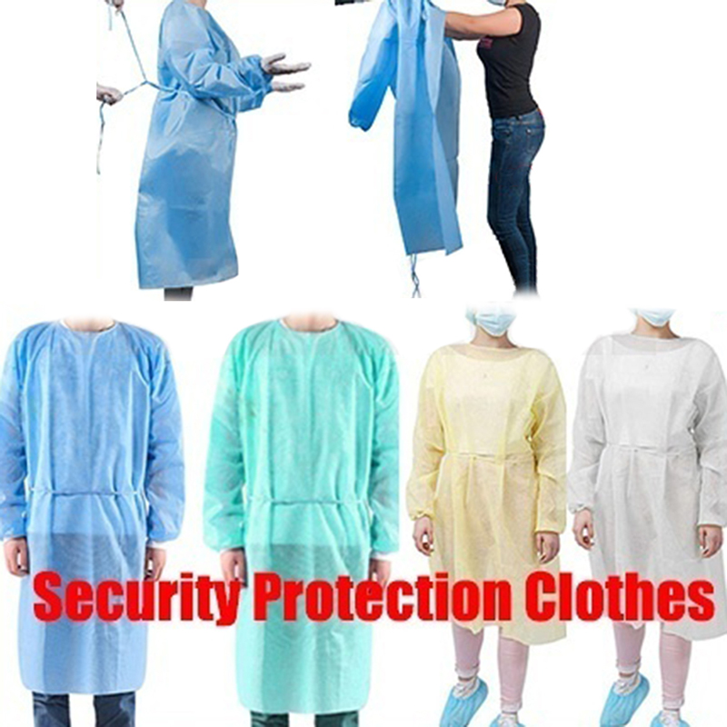 Medical Lab Gown - 일회용 의료 실험실 격리 커버 가운,