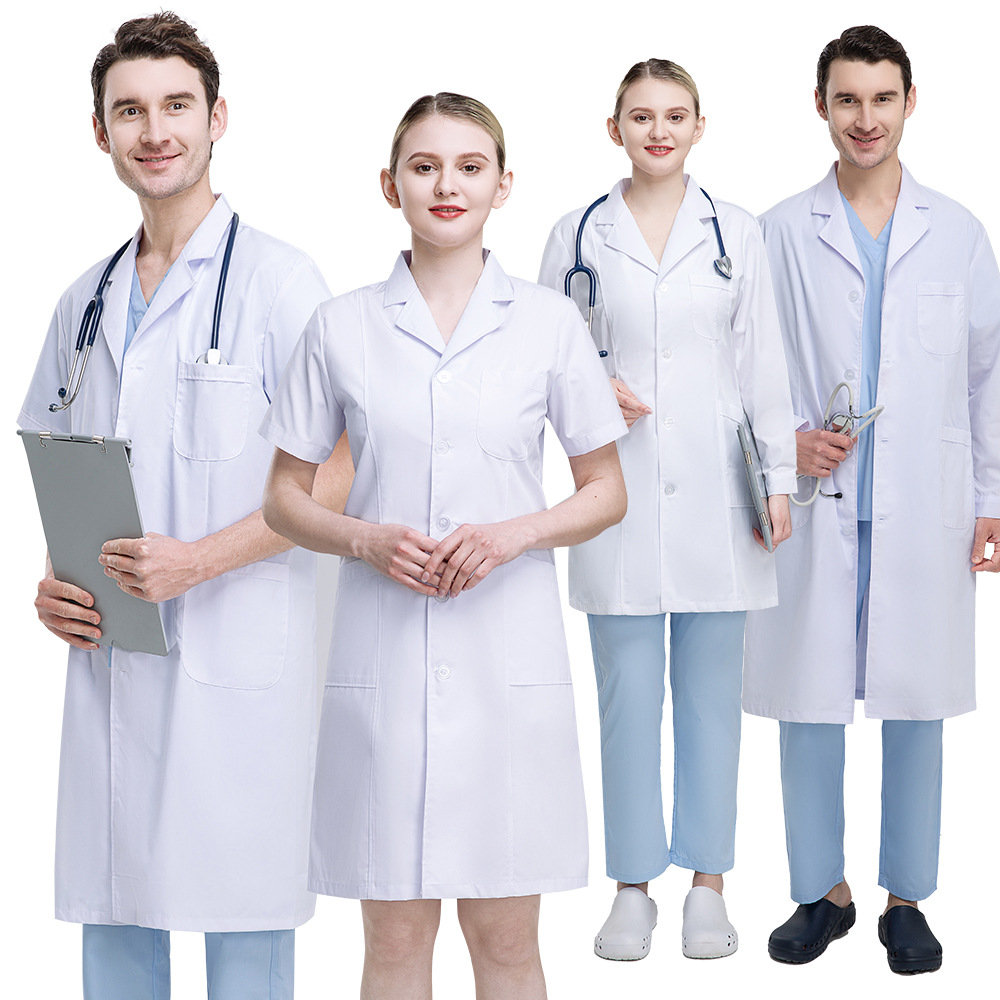 Medical Lab Gown - 전문 의료진 의류 의료 유니폼 여성