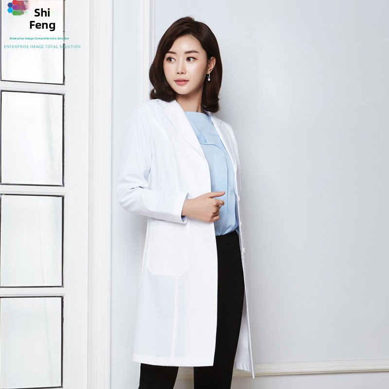 봄 여름 한국 스타일 의료 미용 성형수술 롱코트 치과  - Medical Lab Years 리뷰 및 가격