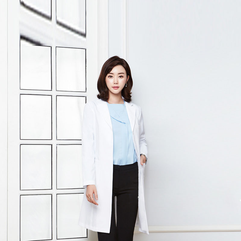 봄 여름 한국 스타일 의료 미용 성형수술 롱코트 치과  - Medical Lab Years 리뷰 및 가격