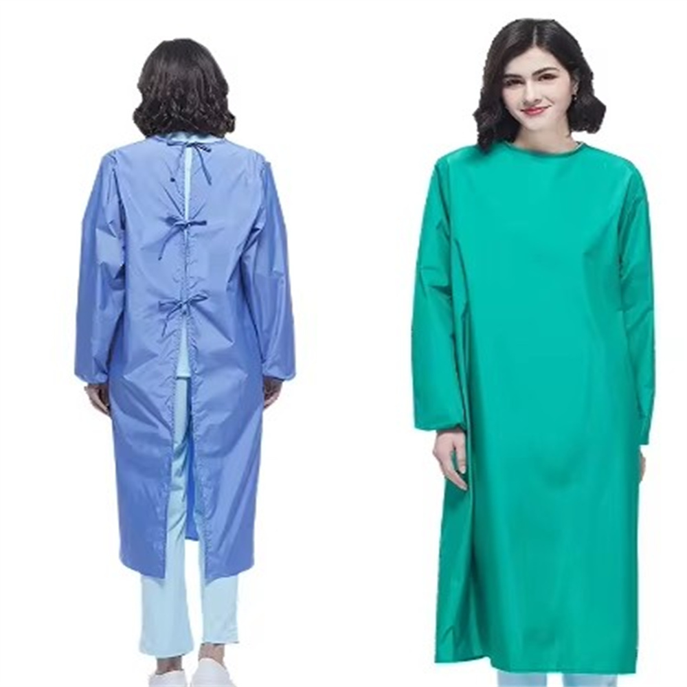새로운 여성 방수 가운 스파 유니폼 애완 동물 손질 긴 - Medical Lab Gown 리뷰 및 가격