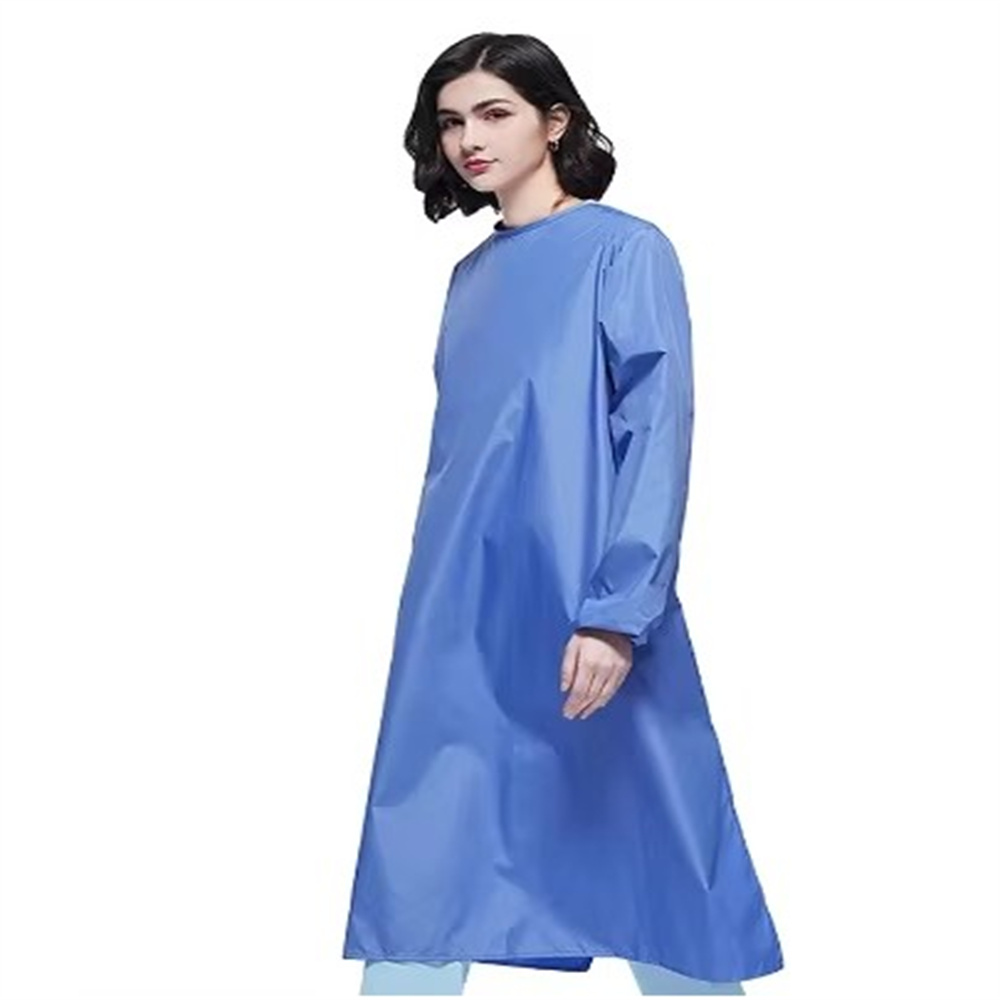 새로운 여성 방수 가운 스파 유니폼 애완 동물 손질 긴 - Medical Lab Gown 리뷰 및 가격