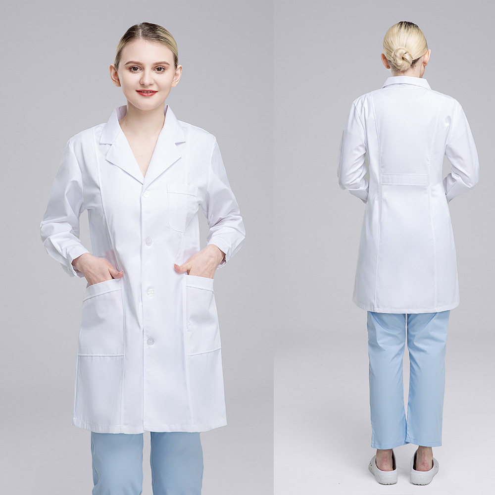 전문 의료진 의류 의료 유니폼 여성 스크럽 상의 병원  - Medical Lab Gown 리뷰 및 가격
