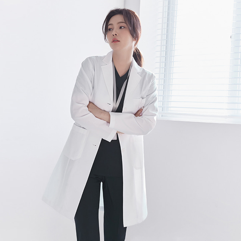 한국식 의사 백의 긴팔 작업복 의대생 실험실 뷰티 살롱 - Medical Lab Years 리뷰 및 가격