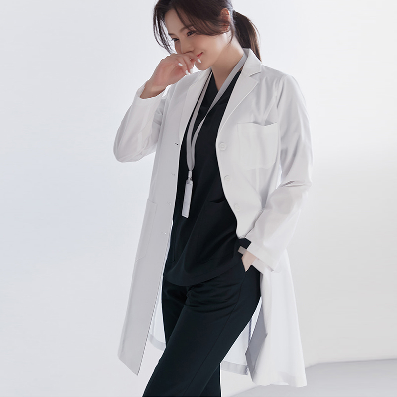 한국식 의사 백의 긴팔 작업복 의대생 실험실 뷰티 살롱 - Medical Lab Years 리뷰 및 가격