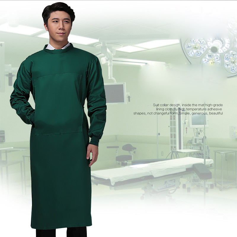고온 내성 수술복 다크 그린 순면 절연 로브, 수술실  - Medical Lab Gown 리뷰 및 가격