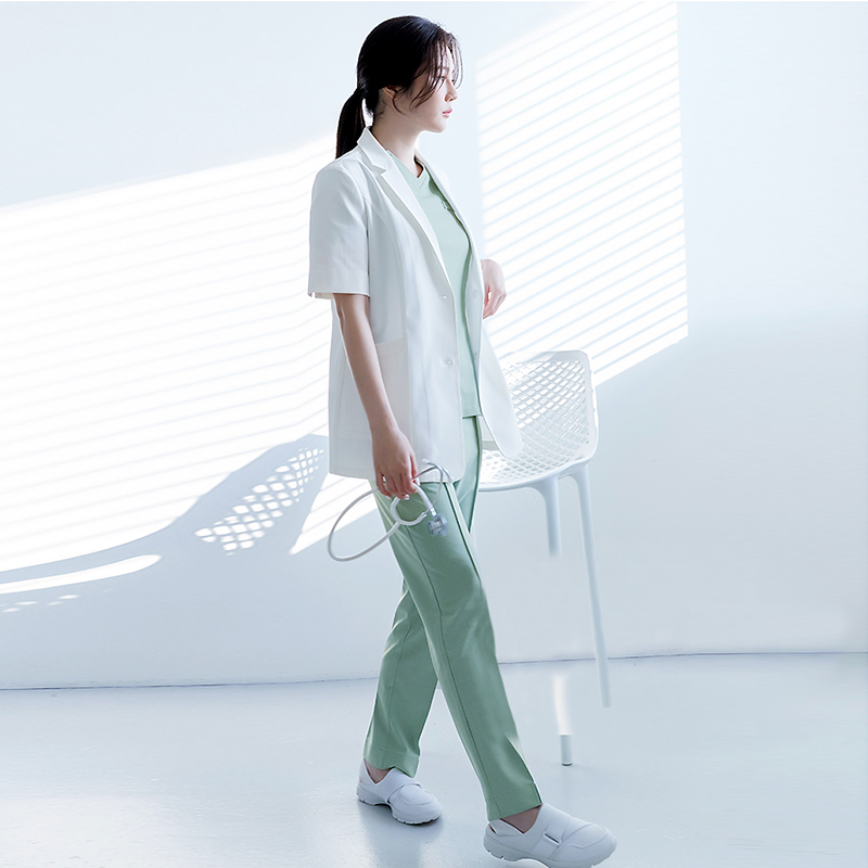 한국 스타일 고급 의료 미용 유니폼 흰색 실험실 가운  - Medical Lab Years 리뷰 및 가격