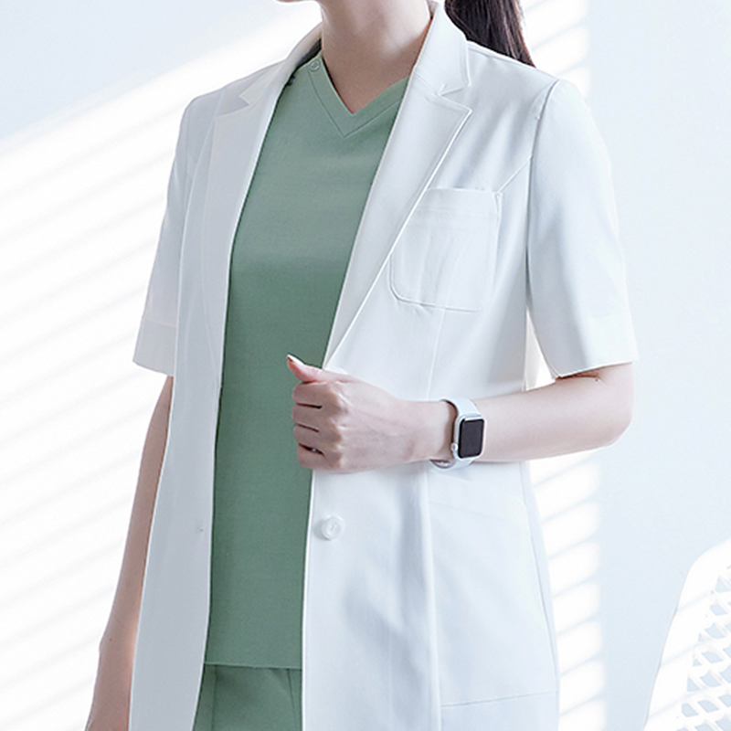 한국 스타일 고급 의료 미용 유니폼 흰색 실험실 가운  - Medical Lab Years 리뷰 및 가격
