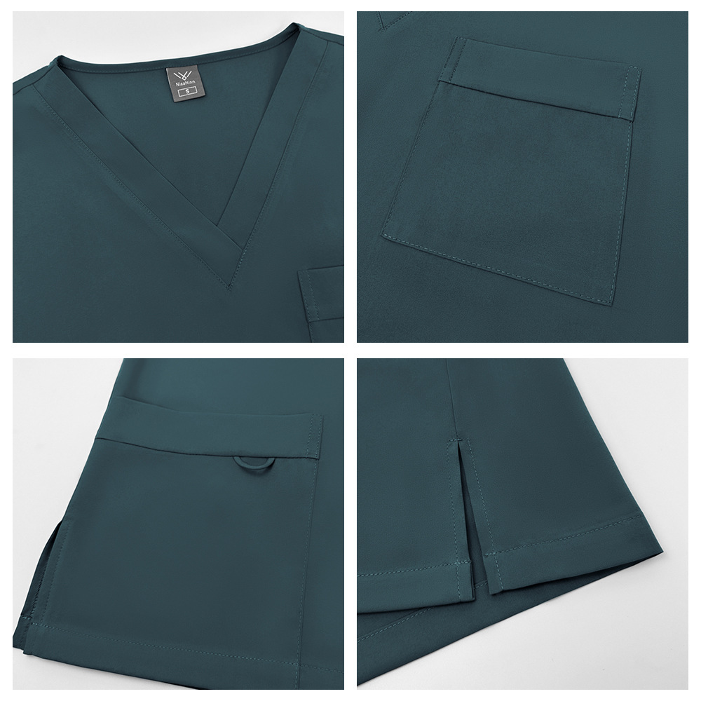 얇은 반팔 수술실 작업복 의사 손세척복 여성 수술 가운 - Medical Lab Gown 리뷰 및 가격